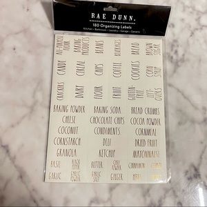 Rae dunn 180 organization labels